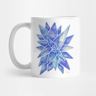 Blue Aloe Vera Mug